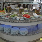 Food Serving Systems and Banquet Services Display in the Venue